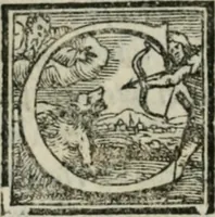 An illustration from Disegno del Doni : partito in piv ragionamenti, ne qvali si tratta della scoltvra et pittvra : de colori, de getti, de modegli, con molte cose appartenenti a quest'arti : & si termina la nobiltà dell'una et dell'altra professione : con historie, essempi, et sentenze : & nel fine alcune lettere che trattano della medesima materia (1549)