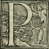 An illustration from Disegno del Doni : partito in piv ragionamenti, ne qvali si tratta della scoltvra et pittvra : de colori, de getti, de modegli, con molte cose appartenenti a quest'arti : & si termina la nobiltà dell'una et dell'altra professione : con historie, essempi, et sentenze : & nel fine alcune lettere che trattano della medesima materia (1549)