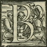 An illustration from Disegno del Doni : partito in piv ragionamenti, ne qvali si tratta della scoltvra et pittvra : de colori, de getti, de modegli, con molte cose appartenenti a quest'arti : & si termina la nobiltà dell'una et dell'altra professione : con historie, essempi, et sentenze : & nel fine alcune lettere che trattano della medesima materia (1549)