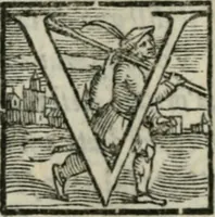 An illustration from Disegno del Doni : partito in piv ragionamenti, ne qvali si tratta della scoltvra et pittvra : de colori, de getti, de modegli, con molte cose appartenenti a quest'arti : & si termina la nobiltà dell'una et dell'altra professione : con historie, essempi, et sentenze : & nel fine alcune lettere che trattano della medesima materia (1549)