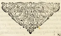 An illustration from Dispertador de noticias de los santos sacramentos. Primer tomo. : Que a N.M.R.P. Fray Juan Capistrano, colegial del mayor de San Pedro y San Pablo de la Vniversidad de Alcalà, lector jubilado, guardian, que ha sido en el convento de San Antonio de Padua de Sevilla en la Santa Provincia de Los Angeles de la regular observancia de N.P.S. Francisco, y commissario general de todas las provincias de esta Nueva-España, (1695)