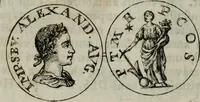 An illustration from Dissertatio de numis monetariorum veterum culpa vitiosis ... (1736)