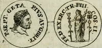 An illustration from Dissertatio de numis monetariorum veterum culpa vitiosis ... (1736)