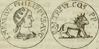 An illustration from Dissertatio de numis monetariorum veterum culpa vitiosis ... (1736)