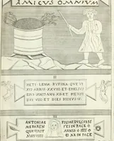Picture 22 of 54 from Dissertatio et animadversiones ad nuper inventum Severae martyris epitaphium (1734), leaf 106