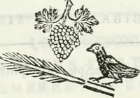 An illustration from Dissertatio et animadversiones ad nuper inventum Severae martyris epitaphium (1734)