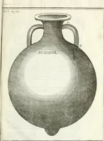 An illustration from Dissertatio et animadversiones ad nuper inventum Severae martyris epitaphium (1734)
