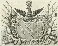 An illustration from Dissertatio et animadversiones ad nuper inventum Severae martyris epitaphium (1734)
