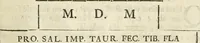 An illustration from Dissertationes IX, antiquitatibus, quin et marmoribus : cum Romanis, tum potissimum Graecis, illustrandis inservientes (1702)