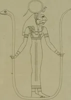 An illustration from A dissertation on the calendar and zodiac of ancient Egypt : with remarks on the first introduction and use of the zodiac among the Greeks (1832)