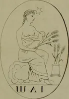 An illustration from A dissertation on the calendar and zodiac of ancient Egypt : with remarks on the first introduction and use of the zodiac among the Greeks (1832)
