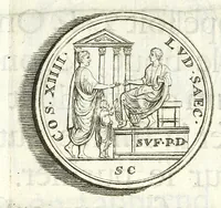 Picture 3 of 8 from Dissertation sur douze medailles des jeux seculaires de l'empereur Domitien. (1684), leaf 17