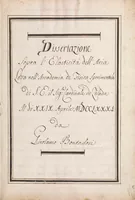 An illustration from Dissertazione sopra l'elasticità dell'aria letta nell'Accademia di Fisica Sperimentale di S.E. il Sig'le Cardinale de Zelada il di XXIX Aprile MDCCLXXXI (1781)