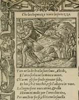 An illustration from Diuerse imprese accommodate a diuerse moralità : con versi che i loro significati dichiarano (1549)