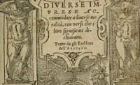 An illustration from Diuerse imprese accommodate a diuerse moralità : con versi che i loro significati dichiarano (1549)
