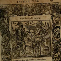 An illustration from Diverse imprese accommodate a diuerse moralità, con versi che i loro significati dichiarano insieme con molte altre nella lingua italiana non piu tradotte (1564)