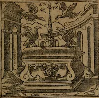 An illustration from Diverse imprese accommodate a diuerse moralità, con versi che i loro significati dichiarano insieme con molte altre nella lingua italiana non piu tradotte (1564)