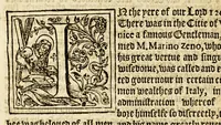 An illustration from Diuers voyages touching the discouerie of America, : and the ilands adiacent vnto the same, made first of all by our Englishmen, and afterward by the French-men and Britons: and certaine notes of aduertisements for obseruations, necessarie for such as shall heereafter make the like attempt, with two mappes annexed heereunto for the plainer understanding of the whole matter (1582)