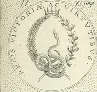 Picture 194 of 742 from Symbola diuina & humana pontificvm, imperatorvm, regvm : accessit breuis & facilis isagoge Iac. Typotii : ex mvsaeo Octavii de Strada civis Romani : tomus primus[-tertius] (1601), leaf 102