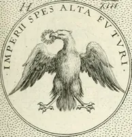 An illustration from Symbola diuina & humana pontificvm, imperatorvm, regvm : accessit breuis & facilis isagoge Iac. Typotii : ex mvsaeo Octavii de Strada civis Romani : tomus primus[-tertius] (1601)