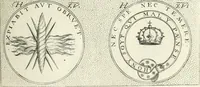 Picture 198 of 742 from Symbola diuina & humana pontificvm, imperatorvm, regvm : accessit breuis & facilis isagoge Iac. Typotii : ex mvsaeo Octavii de Strada civis Romani : tomus primus[-tertius] (1601), leaf 102