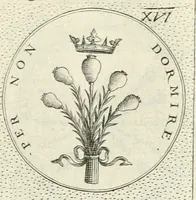 An illustration from Symbola diuina & humana pontificvm, imperatorvm, regvm : accessit breuis & facilis isagoge Iac. Typotii : ex mvsaeo Octavii de Strada civis Romani : tomus primus[-tertius] (1601)