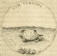 An illustration from Symbola diuina & humana pontificvm, imperatorvm, regvm : accessit breuis & facilis isagoge Iac. Typotii : ex mvsaeo Octavii de Strada civis Romani : tomus primus[-tertius] (1601)