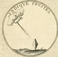 An illustration from Symbola diuina & humana pontificvm, imperatorvm, regvm : accessit breuis & facilis isagoge Iac. Typotii : ex mvsaeo Octavii de Strada civis Romani : tomus primus[-tertius] (1601)