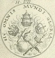 An illustration from Symbola diuina & humana pontificvm, imperatorvm, regvm : accessit breuis & facilis isagoge Iac. Typotii : ex mvsaeo Octavii de Strada civis Romani : tomus primus[-tertius] (1601)