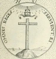 An illustration from Symbola diuina & humana pontificvm, imperatorvm, regvm : accessit breuis & facilis isagoge Iac. Typotii : ex mvsaeo Octavii de Strada civis Romani : tomus primus[-tertius] (1601)