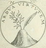 An illustration from Symbola diuina & humana pontificvm, imperatorvm, regvm : accessit breuis & facilis isagoge Iac. Typotii : ex mvsaeo Octavii de Strada civis Romani : tomus primus[-tertius] (1601)