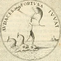 Picture 397 of 742 from Symbola diuina & humana pontificvm, imperatorvm, regvm : accessit breuis & facilis isagoge Iac. Typotii : ex mvsaeo Octavii de Strada civis Romani : tomus primus[-tertius] (1601), leaf 335