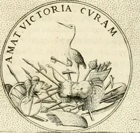 Picture 402 of 742 from Symbola diuina & humana pontificvm, imperatorvm, regvm : accessit breuis & facilis isagoge Iac. Typotii : ex mvsaeo Octavii de Strada civis Romani : tomus primus[-tertius] (1601), leaf 335