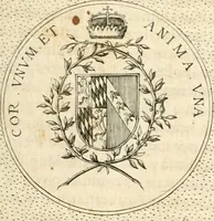 An illustration from Symbola diuina & humana pontificvm, imperatorvm, regvm : accessit breuis & facilis isagoge Iac. Typotii : ex mvsaeo Octavii de Strada civis Romani : tomus primus[-tertius] (1601)