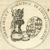 Picture 431 of 742 from Symbola diuina & humana pontificvm, imperatorvm, regvm : accessit breuis & facilis isagoge Iac. Typotii : ex mvsaeo Octavii de Strada civis Romani : tomus primus[-tertius] (1601), leaf 358