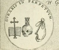 An illustration from Symbola diuina & humana pontificvm, imperatorvm, regvm : accessit breuis & facilis isagoge Iac. Typotii : ex mvsaeo Octavii de Strada civis Romani : tomus primus[-tertius] (1601)