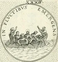 Picture 58 of 742 from Symbola diuina & humana pontificvm, imperatorvm, regvm : accessit breuis & facilis isagoge Iac. Typotii : ex mvsaeo Octavii de Strada civis Romani : tomus primus[-tertius] (1601), leaf 40