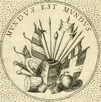 Picture 476 of 742 from Symbola diuina & humana pontificvm, imperatorvm, regvm : accessit breuis & facilis isagoge Iac. Typotii : ex mvsaeo Octavii de Strada civis Romani : tomus primus[-tertius] (1601), leaf 402