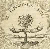 Picture 503 of 742 from Symbola diuina & humana pontificvm, imperatorvm, regvm : accessit breuis & facilis isagoge Iac. Typotii : ex mvsaeo Octavii de Strada civis Romani : tomus primus[-tertius] (1601), leaf 438