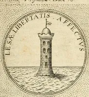 An illustration from Symbola diuina & humana pontificvm, imperatorvm, regvm : accessit breuis & facilis isagoge Iac. Typotii : ex mvsaeo Octavii de Strada civis Romani : tomus primus[-tertius] (1601)