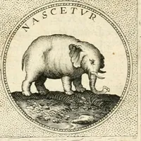 An illustration from Symbola diuina & humana pontificvm, imperatorvm, regvm : accessit breuis & facilis isagoge Iac. Typotii : ex mvsaeo Octavii de Strada civis Romani : tomus primus[-tertius] (1601)
