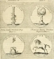 An illustration from Symbola diuina & humana pontificvm, imperatorvm, regvm : accessit breuis & facilis isagoge Iac. Typotii : ex mvsaeo Octavii de Strada civis Romani : tomus primus[-tertius] (1601)