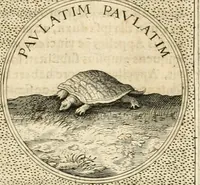 An illustration from Symbola diuina & humana pontificvm, imperatorvm, regvm : accessit breuis & facilis isagoge Iac. Typotii : ex mvsaeo Octavii de Strada civis Romani : tomus primus[-tertius] (1601)