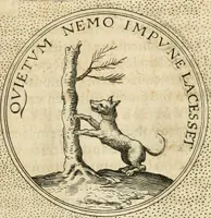 Picture 531 of 742 from Symbola diuina & humana pontificvm, imperatorvm, regvm : accessit breuis & facilis isagoge Iac. Typotii : ex mvsaeo Octavii de Strada civis Romani : tomus primus[-tertius] (1601), leaf 458