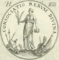 Picture 70 of 742 from Symbola diuina & humana pontificvm, imperatorvm, regvm : accessit breuis & facilis isagoge Iac. Typotii : ex mvsaeo Octavii de Strada civis Romani : tomus primus[-tertius] (1601), leaf 46