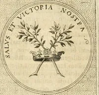 Picture 535 of 742 from Symbola diuina & humana pontificvm, imperatorvm, regvm : accessit breuis & facilis isagoge Iac. Typotii : ex mvsaeo Octavii de Strada civis Romani : tomus primus[-tertius] (1601), leaf 462