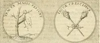 An illustration from Symbola diuina & humana pontificvm, imperatorvm, regvm : accessit breuis & facilis isagoge Iac. Typotii : ex mvsaeo Octavii de Strada civis Romani : tomus primus[-tertius] (1601)