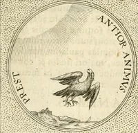 An illustration from Symbola diuina & humana pontificvm, imperatorvm, regvm : accessit breuis & facilis isagoge Iac. Typotii : ex mvsaeo Octavii de Strada civis Romani : tomus primus[-tertius] (1601)