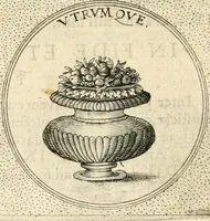 Picture 573 of 742 from Symbola diuina & humana pontificvm, imperatorvm, regvm : accessit breuis & facilis isagoge Iac. Typotii : ex mvsaeo Octavii de Strada civis Romani : tomus primus[-tertius] (1601), leaf 490