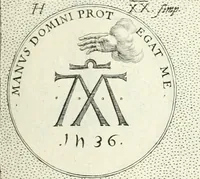 Picture 79 of 742 from Symbola diuina & humana pontificvm, imperatorvm, regvm : accessit breuis & facilis isagoge Iac. Typotii : ex mvsaeo Octavii de Strada civis Romani : tomus primus[-tertius] (1601), leaf 50